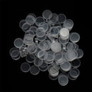 200pcs Eyelash Grafting Adhesive Glue Delay Holder Ink Pigment Cups 10*3mm