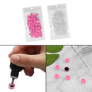 200pcs Eyelash Grafting Adhesive Glue Delay Holder Ink Pigment Cups 10*3mm