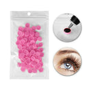 200pcs Eyelash Grafting Adhesive Glue Delay Holder Ink Pigment Cups 10*3mm