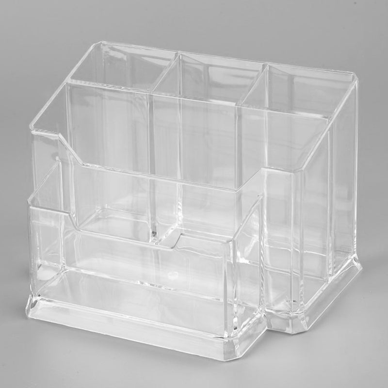 Transparent Cosmetic Eyebrow Pencil Jewelry Storage Box Holder Organizer