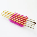 3X 5 Slot Desk Nail Art Brushes Pen Holder Stand for Women Nail Care Manicure