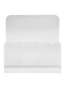 6 Grids Empty Storage Box Holder Organizer for Nail Makeup Brush Sanding File