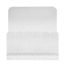 1 pcs 6 Grids Empty Storage Box Holder Organizer for Nail Brush Sanding File Hot