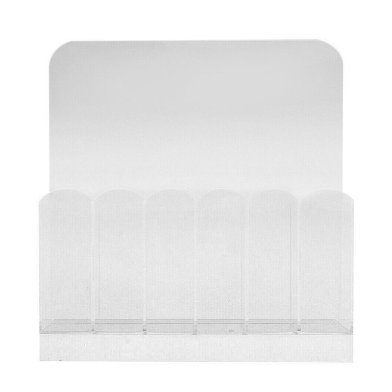 1 pcs 6 Grids Empty Storage Box Holder Organizer for Nail Brush Sanding File Hot