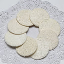 20X Healthy Natural Loofah Bath Shower Sponge Spa Body Scrubber Exfoliator Pad