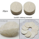 20X Healthy Natural Loofah Bath Shower Sponge Spa Body Scrubber Exfoliator Pad