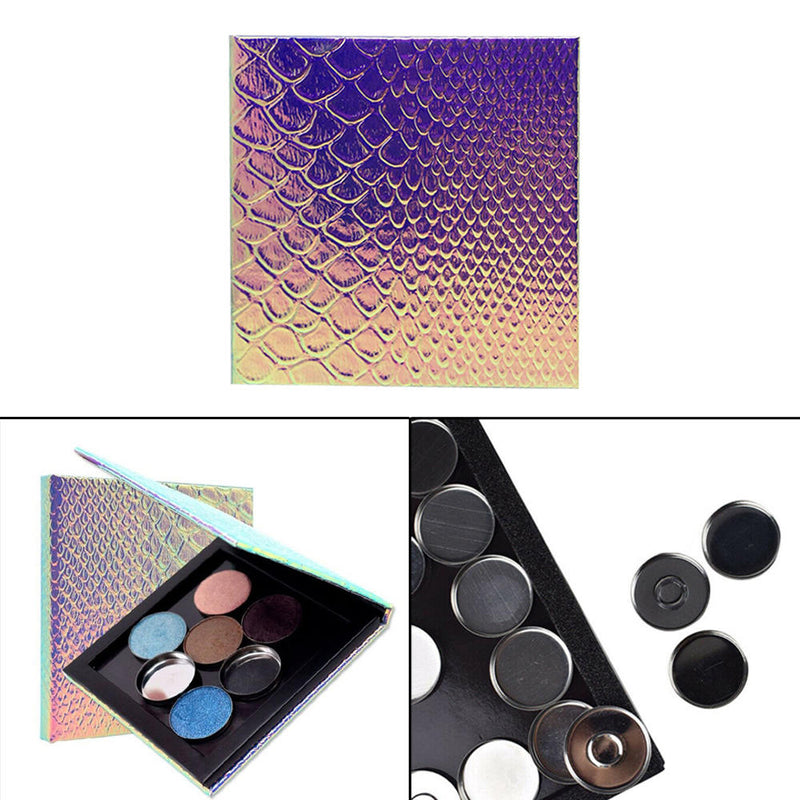 Durable Empty Magnetic Palette Box DIY Eyeshadow Powder Makeup Case Holder