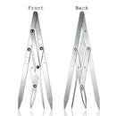 1 Pcs Microblading Caliper Golden Mean Eyebrow Measure Ruler Permanent Stencil