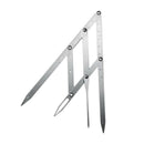 1 Pcs Microblading Caliper Golden Mean Eyebrow Measure Ruler Permanent Stencil