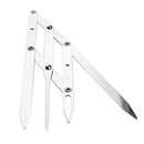 1 Pcs Microblading Caliper Golden Mean Eyebrow Measure Ruler Permanent Stencil