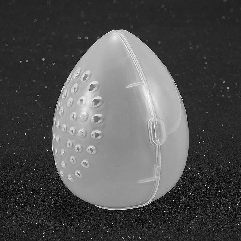 10pcs Beauty Sponge Puff Case Beauty Sponge Holder Makeup Travel Storage Case