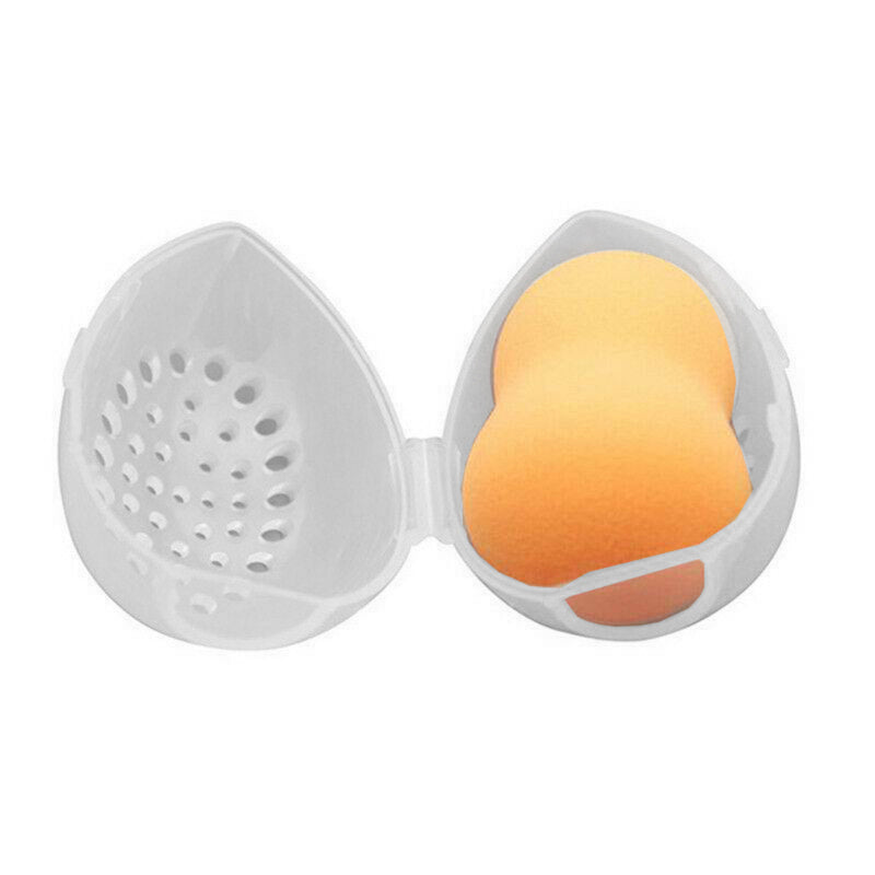 10pcs Powder Puff Storage Box Beauty Egg Capsule Dustproof Powder Puff Case New
