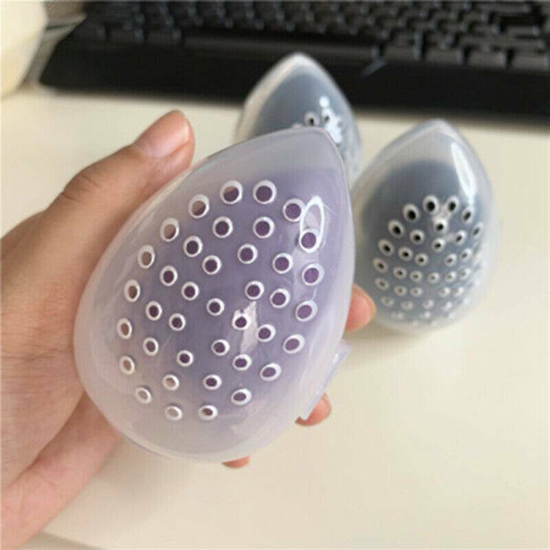 10pcs Powder Puff Storage Box Beauty Egg Capsule Dustproof Powder Puff Case New