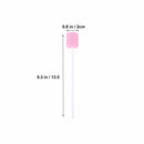 100x Disposable Oral Care Sponge Swab Tooth Cleaning Mouth Swabs Clinic Hospital