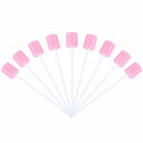 100x Disposable Oral Care Sponge Swab Tooth Cleaning Mouth Swabs Clinic Hospital