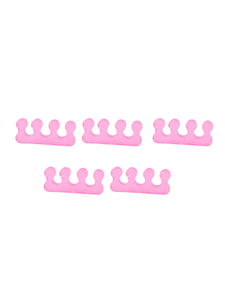 5pcs Silicone Toe Separator Spreader Correction Hallux Valgus New