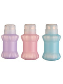 3x Plastic Empty Polish Nail Remover Liquid Dispenser Empty Bottle High Quality