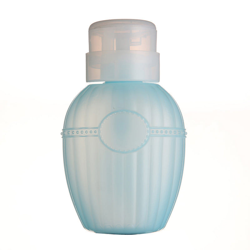Clear Empty Pump Dispenser Cleanser Bottle Flip Top Nail Art Makeup Tool
