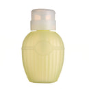 Clear Empty Pump Dispenser Cleanser Bottle Flip Top Nail Art Makeup Tool