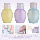 Clear Empty Pump Dispenser Cleanser Bottle Flip Top Nail Art Makeup Tool