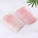 Wave Shape Gua Sha Rose Quartz Guasha Facial Massage Therapy tool New Hot