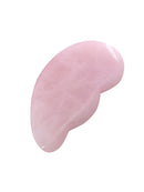 1 x Rose Quartz Gua Sha Facial Guasha Massage Tool Face Scraping Plate Durable