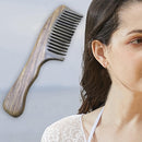 No-static Massage Hair Wood Comb Handmade Wide Tooth Peach Wood Sandalwood