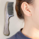 No-static Massage Hair Wood Comb Handmade Wide Tooth Peach Wood Sandalwood