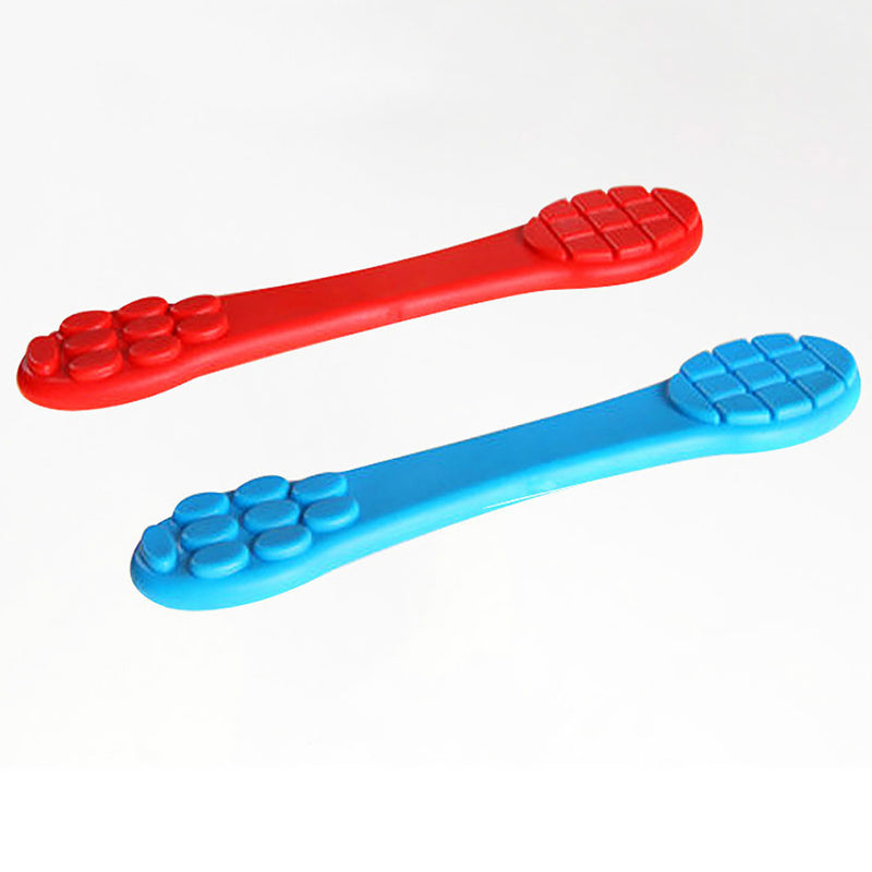 Silicone Massage Pat Relaxing Back Body Shoulder Massager Stick Board Useful