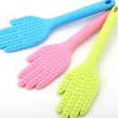 1 Pcs Plastic Massage Hammer Palm Shaped Soft Back Body Massager for Adults