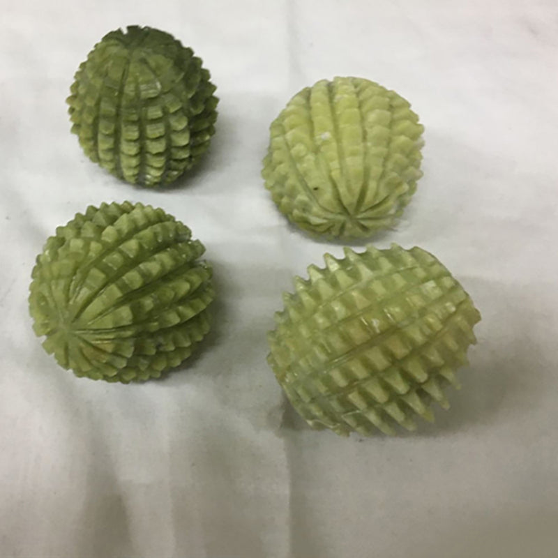 Massage-Ball Hand-Exercise-Tool Jade-Stone Natural Acupuncture