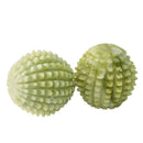 Massage-Ball Hand-Exercise-Tool Jade-Stone Natural Acupuncture