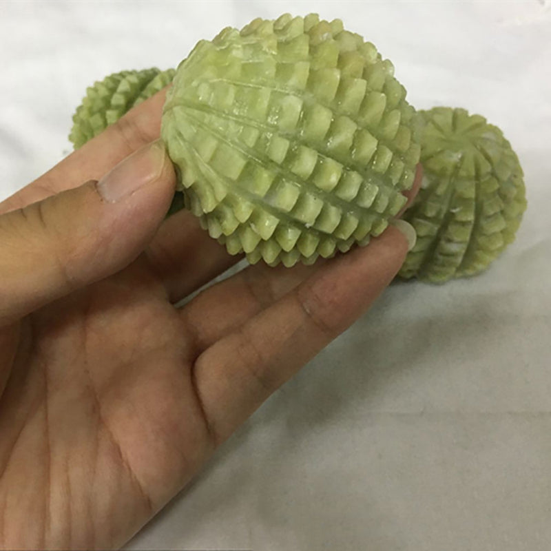 Massage-Ball Hand-Exercise-Tool Jade-Stone Natural Acupuncture