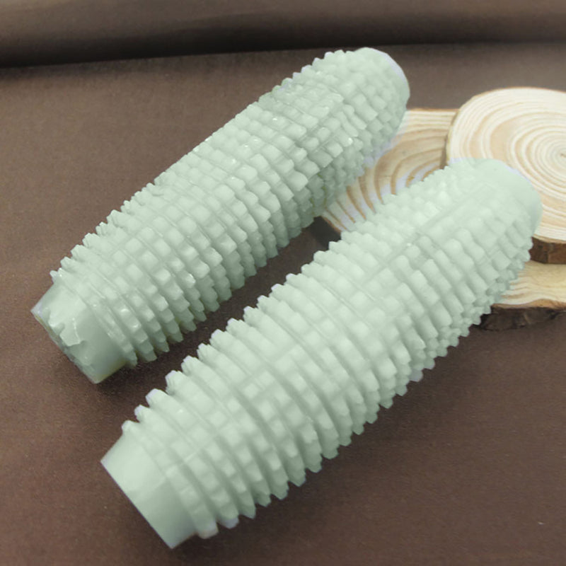 1 Pc Full Body Natural Jade Stone Acupuncture Trigger Massage Ball Stick New