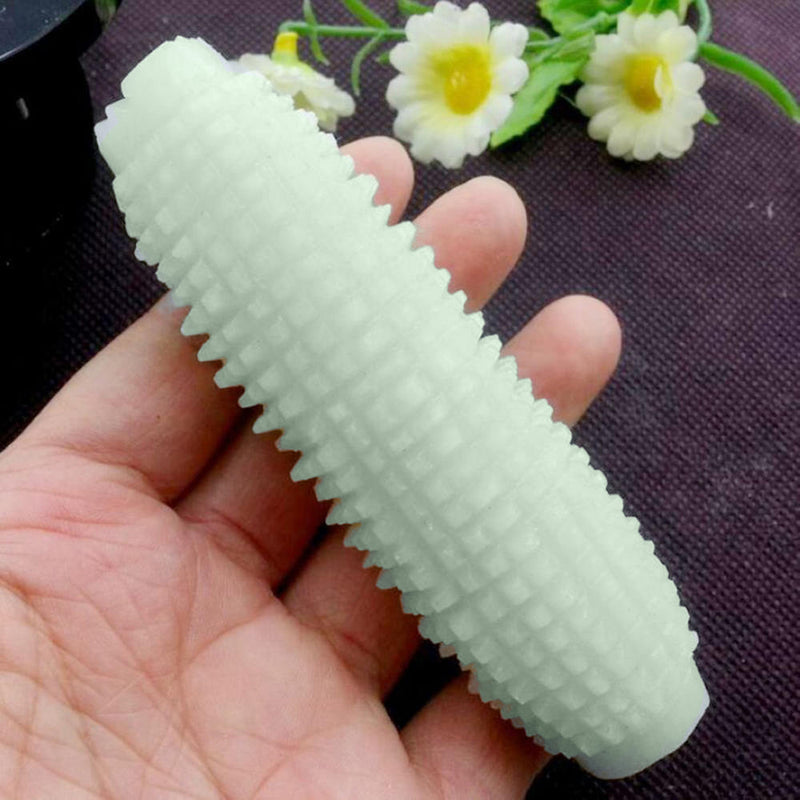 1 Pcs Full Body Natural Jade Stone Acupuncture Trigger Massage Ball Stick Tool