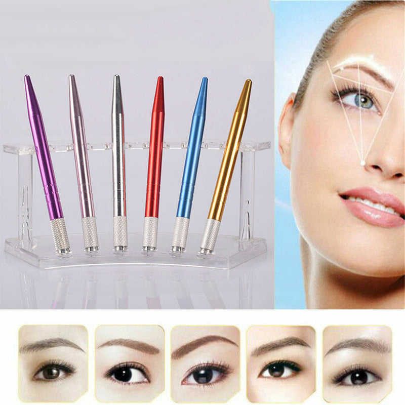 3x Beauty Professional Microblading Tool Eyebrow Tattoo Pen Permanent Body Lip