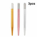 3pcs Eyebrow Tattoo Pen Manual Permanent Makeup Tool for Eyebrow Microblading