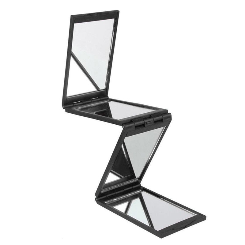 1 PC Beautify Makeup Four-sided Vanity  Mirror Easy Transport Simple