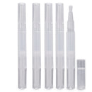 5pcs Cosmetic-Container Brush Oil-Tube Twist-Pen Lip Gloss Empty Transparent