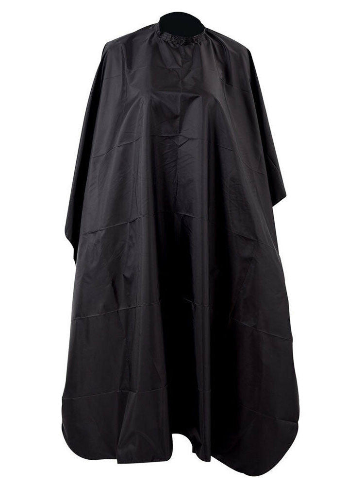 Black Waterproof Salon Hair Cut Hairdressing Hairdresser Barber Cape Cover New