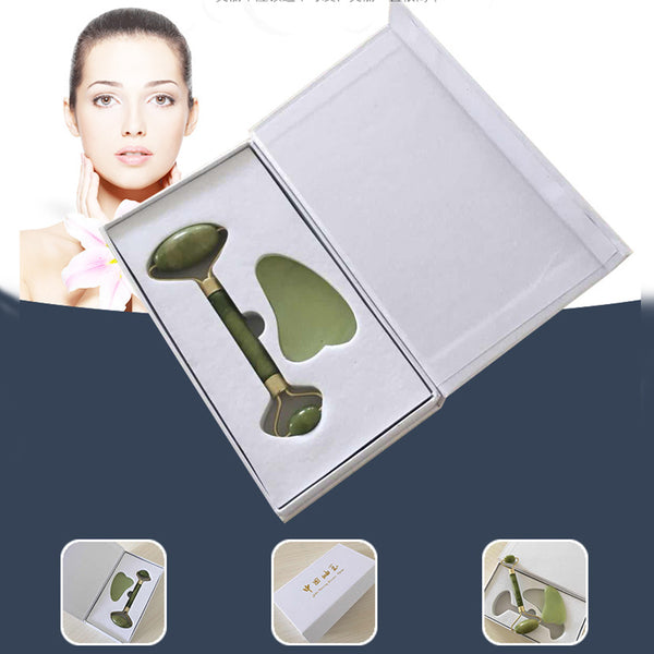 Roller Face Massager Tool Natural Jade Facial Massage Roller Beauty Newest Use