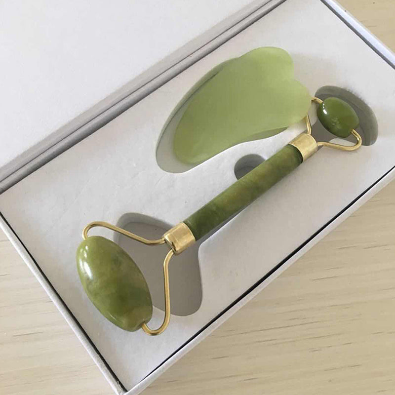 Roller Face Massager Tool Natural Jade Facial Massage Roller Beauty Newest Use