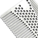 1 Pcs Brushed Stainless Steel Metal Trim Beard Hair Mustache Comb Newest Useful
