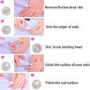 5 Pcs/Set Nail Drill Art Grinding File Bits Electric Manicure Gel Polish Tool