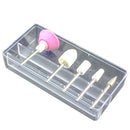 5 Pcs/Set Nail Drill Art Grinding File Bits Electric Manicure Gel Polish Tool