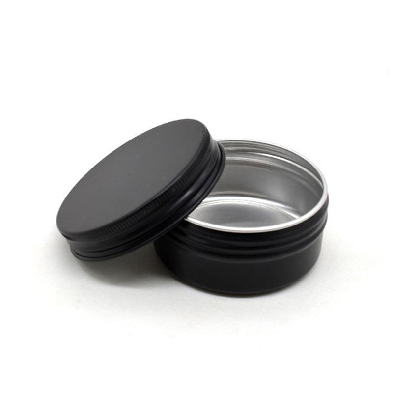 12Pcs Screw Lid Aluminum Tins Round Cans Metal Storage Containers 2oz/60ml Hot