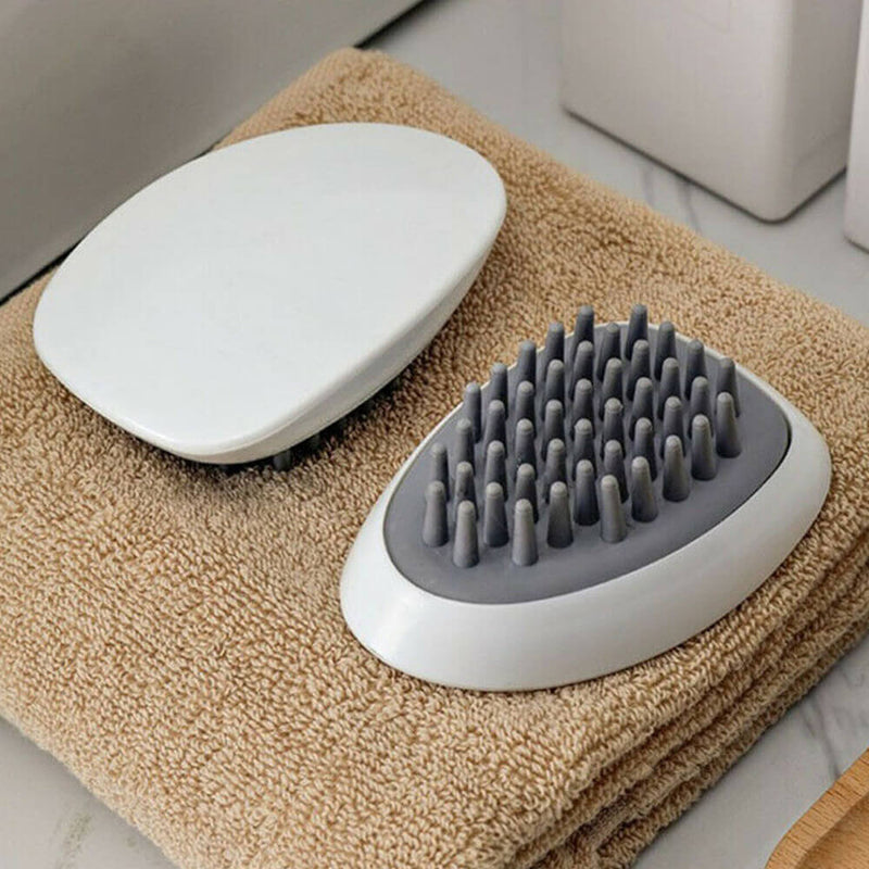 Soft Rubber Shampoo Scalp Shower Washing Hair Massager Brush Comb Newest Useful