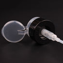 2Pcs Push Down Empty Pump Dispenser Clear Bottle Makeup Container Press