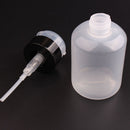 2Pcs Push Down Empty Pump Dispenser Clear Bottle Makeup Container Press