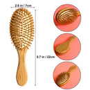 Combs Paddle Hair-Brush Styling-Tools Natural-Massage Health-Care Large-Panel